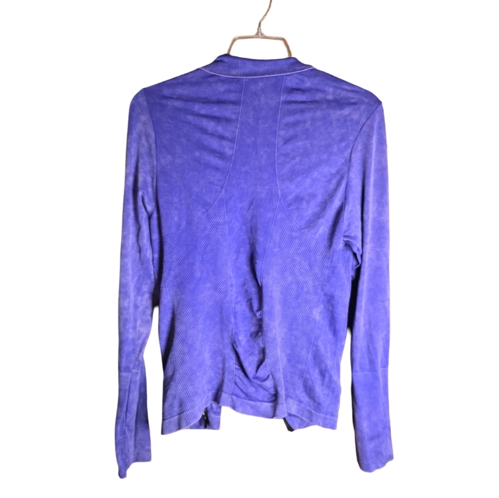 Under Control Purple Athletic Zip-Up Jacket 3X - Picture 3 of 4